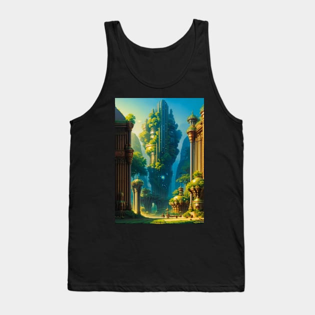 bioengineering - Tree of the Future Tank Top by CursedContent